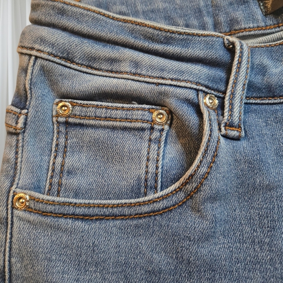 Monkey Ride Jeans Women's Classic Blue Straight Leg Denim - Picture 5 of 10